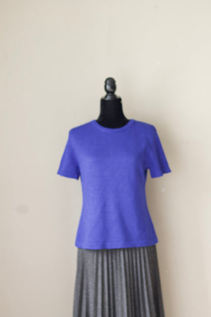 Cashmeresilk t-shirt, made from the best quality yarn 70% cashmere 30% silk