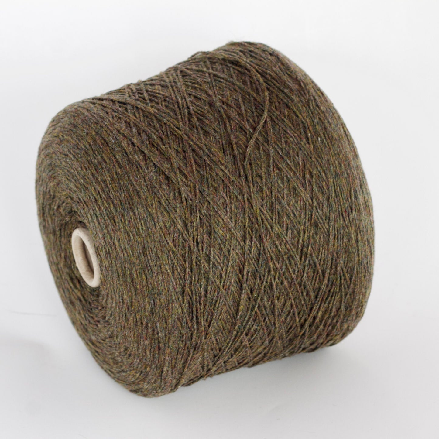 Cashmere Yarn 100%, Coarsehair Loro Piana 2138 54691, Dark Olive