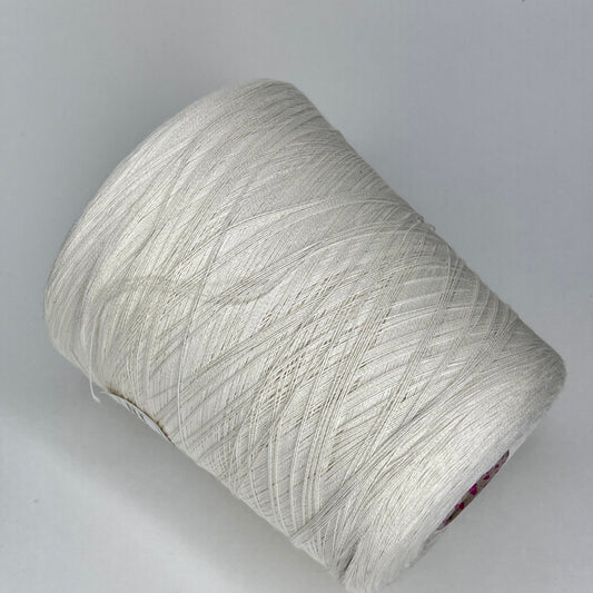 Consinee, Nm 2/28, 85% Cotton, 15% WS, SESSIA, White, per. 100 gr.