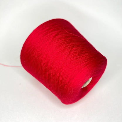 Sudwollgroup Biella Yarn. Fiber: 100% Merino yarn Victoria Plus available at our Yarn Store in Canada. Yarn Colour: red. This is a very soft pure merino yarn, It is produced in Italy by one of the best cashmere spinning mill in the world.The yarn will be perfect for weaving and knitting.