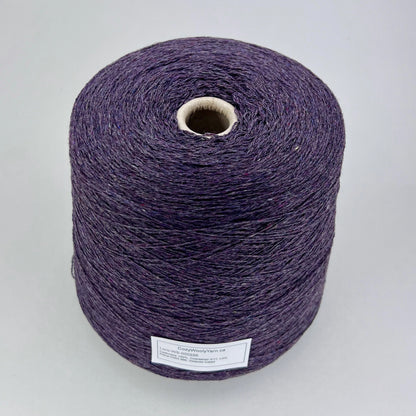 Indulge in the Splendor of Cashmere with our Exquisite Coarsehair Yarn - Loro Piana-C003 999, Violaceo Tweed. Elevate your creations with the luxurious softness of our Coarsehair Cashmere Yarn, meticulously crafted by Loro Piana. You can buy this beautiful yarn at our yarn store in Canada.