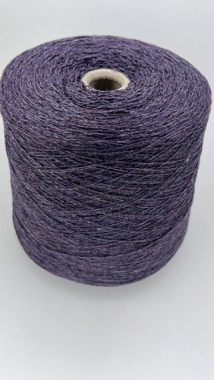 Indulge in the Splendor of Cashmere with our Exquisite Coarsehair Yarn - Loro Piana-C003 999, Violaceo Tweed. Elevate your creations with the luxurious softness of our Coarsehair Cashmere Yarn, meticulously crafted by Loro Piana. You can buy this beautiful yarn at our yarn store in Canada.