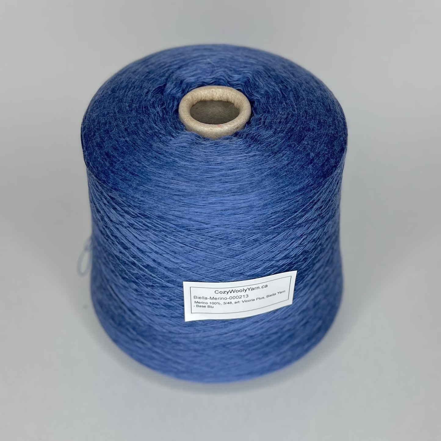 Sudwall Group. Biella Yarn. Art: Victoria Plus yarn. Fiber: 100% merino wool yarn. Yarn Victoria Plus. Yarn color: basic blue. This is a very soft yarn made from pure merino wool. You can buy this yarn in our yarn store in Canada.