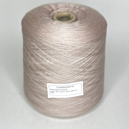 100% Merino yarn. Victoria Plus yarn. Colour yarn: light beige. Biella Yarn. Available at our Yarn Store in Canada.