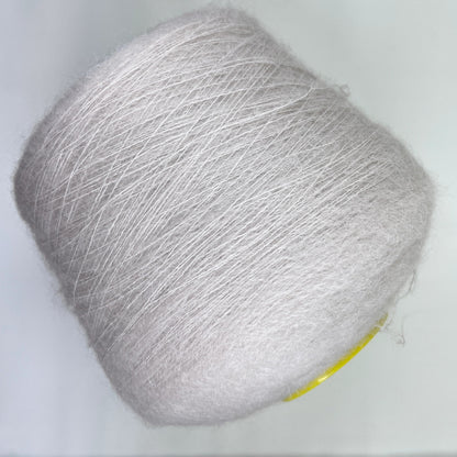 Premium SuperKid Mohair Yarn.Yarn on Cone. Light Beige. Profilo Gloria. Per 100 gr.