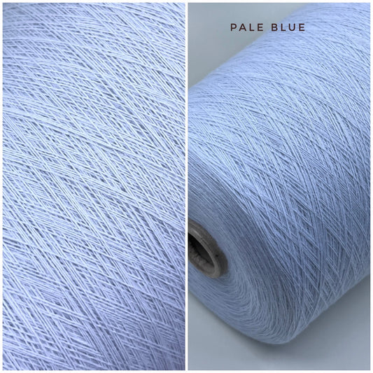 Exquisite 100% Cashmere Yarn - Loro Piana E097 35506 - 3/40 Weight - Pale Blue, per 100 gr