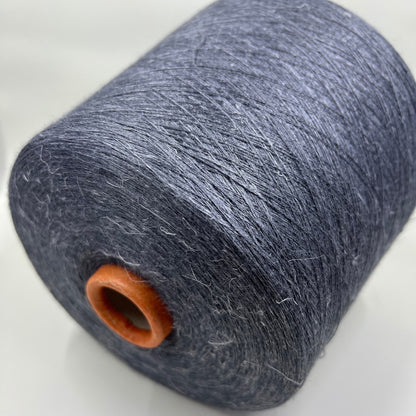 Luxurious Blend: Cashmere 30%, Silk 60%, Linen 10% Yarn - ZEGNA BARUFFA - Nm 3/80 Weight - Gray, per 100 gr