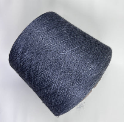 Luxurious Blend: Cashmere 30%, Silk 60%, Linen 10% Yarn - ZEGNA BARUFFA - Nm 3/80 Weight - Gray, per 100 gr