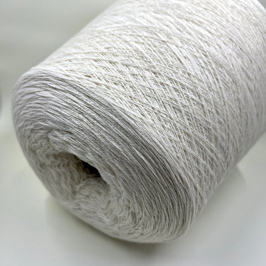 Cashmere blend Filpucci SLIGHTER. Fiber: 80% Merino wool yarn 20% Silk yarn. Yardage per 100g: 1500m per 100g / 1640 yards per 3.52oz. Yarn Colour: White (Milk). This is a very soft pure cashmere blend yarn. You can buy this beautiful yarn at our yarn store in Canada.