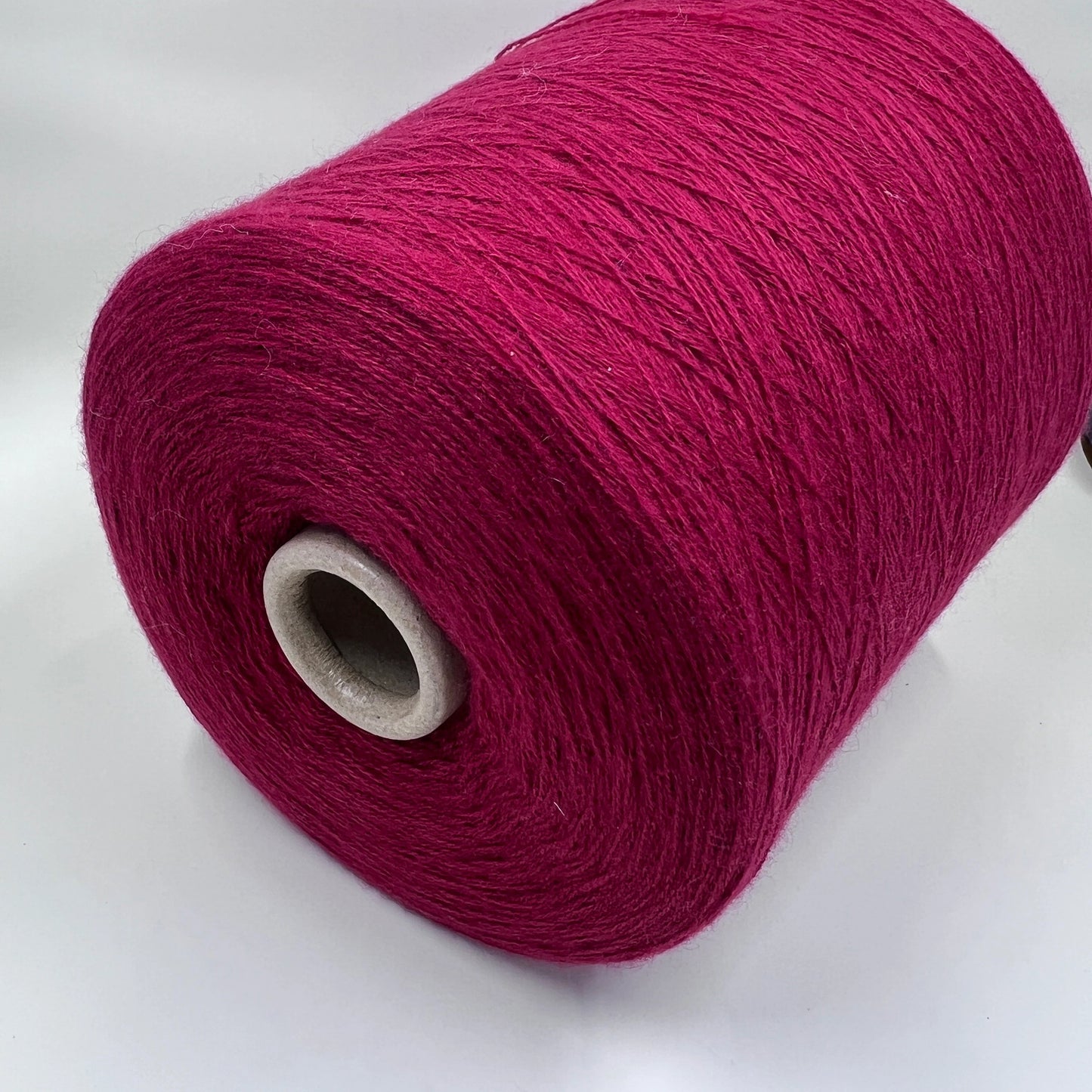 Premium 100% Cashmere Yarn - Loro Piana - Nm 2/27 Weight - Deep Ruby Red, per 100 gr