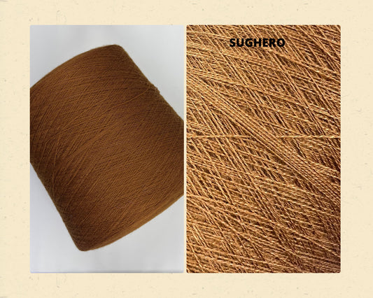 Premium 100% Cashmere Yarn - Loro Piana-E500 54663 - 2/48 Weight - Rust (SUGHERO), per 100 gr