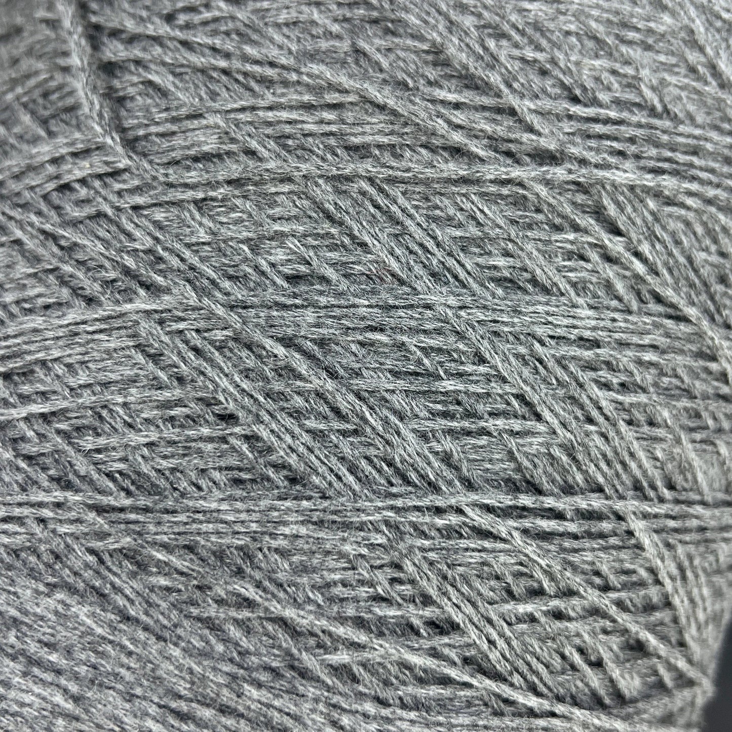 Cashmere 100%, Nm 1/3500, ZEGNA BARUFFA , Gray, per 100 gr, Yarn on cone, Hand knitting