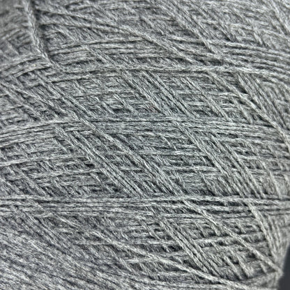 Cashmere 100%, Nm 1/3500, ZEGNA BARUFFA , Gray, per 100 gr, Yarn on cone, Hand knitting