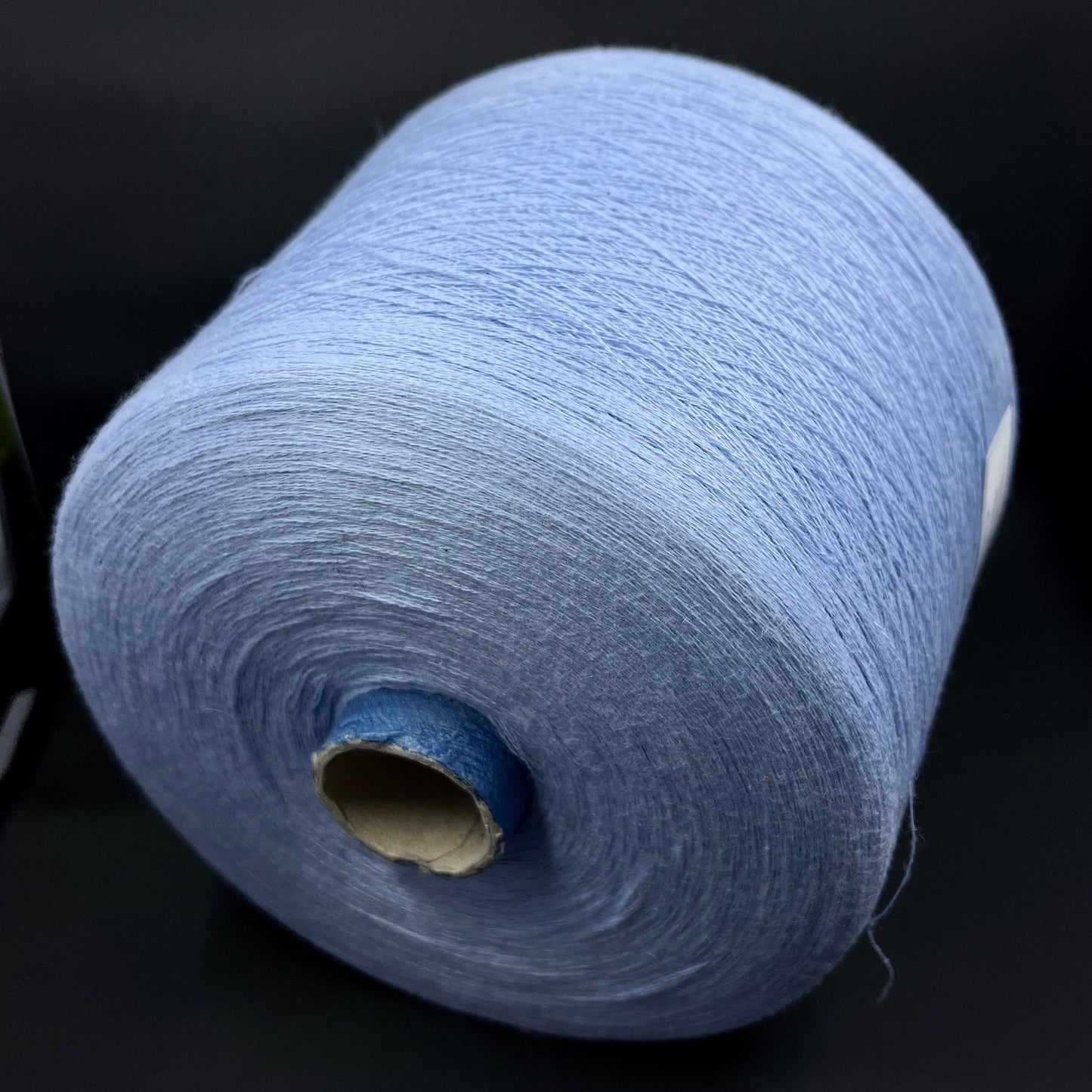 Bagno, Nm 30/2, 85% Cotton, 15% Ws, FILARTEX SPA, Color Sky, per 100 gr. Italian Fine Yarn, yarn on cone, Hand Knitting, Machine Knitting