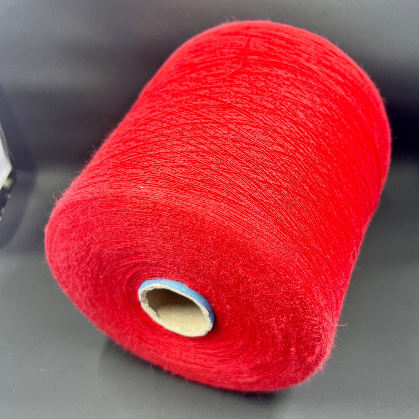 Bagno, Ne 30/2, 85% Cotton, 15% Ws, FILARTEX SPA, Color Red, per 100 gr. Italian Fine Yarn, yarn on cone, Hand Knitting, Machine Knitting