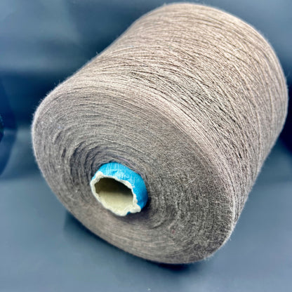 Bagno, Nm 30/2, 85% Cotton, 15% Ws, FILARTEX SPA, Color Cappuccino (Bisonte), per 100 gr. Italian Fine Yarn, yarn on cone, Hand Knitting, Machine Knitting