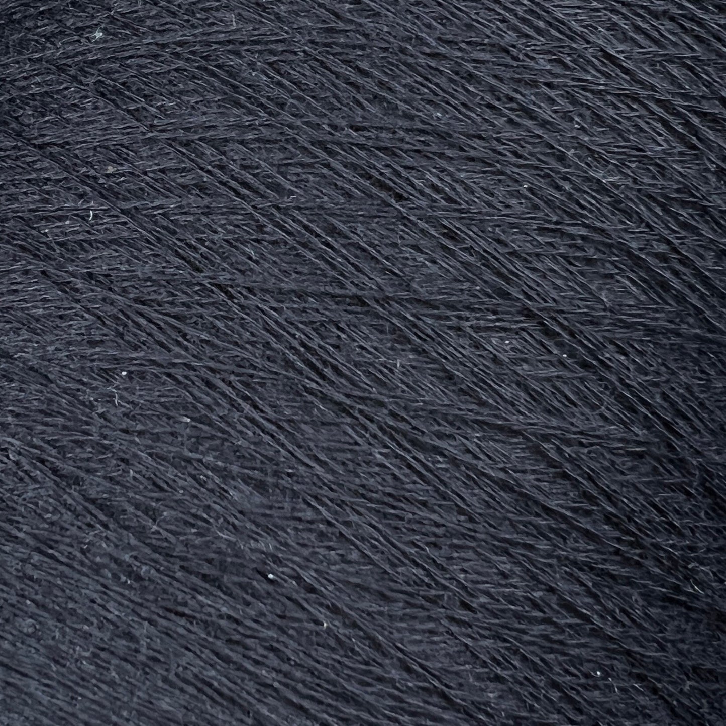 Bagno, Ne 30/2, 85% Cotton, 15% Ws, FILARTEX SPA, Color Blue Nero , per 100 gr. Italian Fine Yarn, yarn on cone, Hand Knitting, Machine Knitting