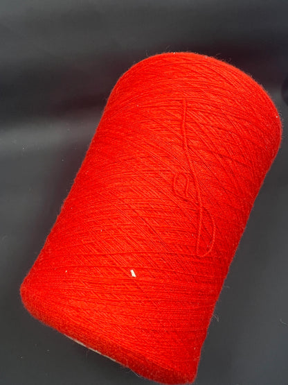 Fiber: 100% Merino yarn Botto Giuseppe art: Slowool Light. Colour: Red. This is a very soft pure merino yarn available in our Yarn Store. It is produced in Italy by one of the best cashmere spinning mill in the world.