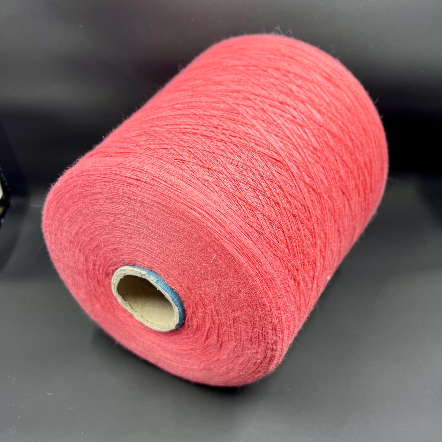 Bagno, Nm 30/2, 85% Cotton, 15% Ws, FILARTEX SPA, Color Coral, per 100 gr. Italian Fine Yarn, yarn on cone, Hand Knitting, Machine Knitting