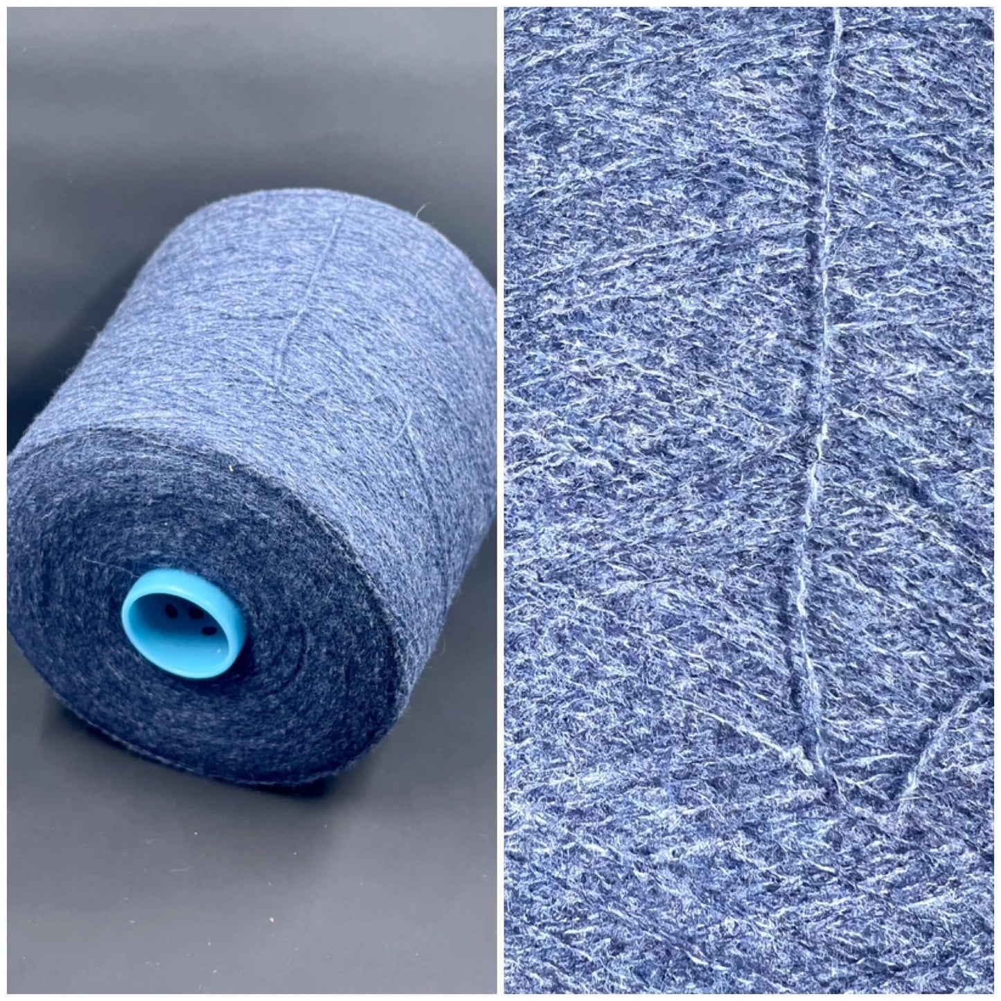 VANITY ZERMATT, 43% Merino, 24% Cashmere, 28% VI, 5% PA, Nm 22800, Color Blue, per. 100 gr.