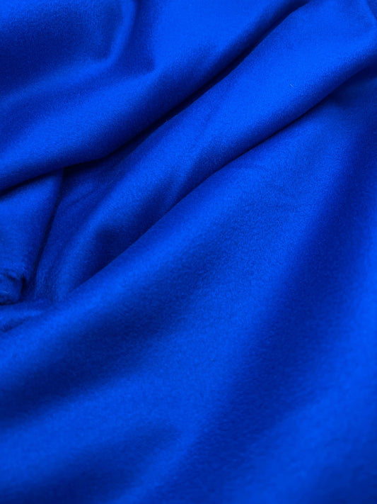 Pure Cashmere Fabric, Blue fabric woven in ITALY, Soft Material for Luxury  Jacket,  152cm wide, Lot 2,60m (2.84yard)