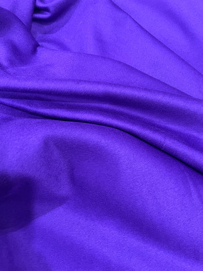 Cashmere lana Fabric, Purple fabric woven in ITALY, Soft Material for Luxury Coat, Jacket