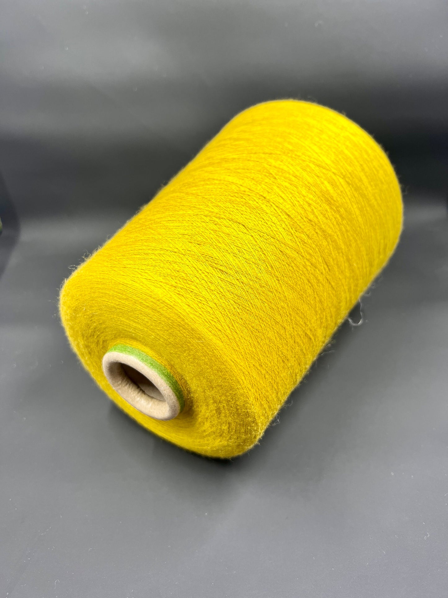 Cashmere 70%, SE 30%,Royal  2/58, Loro Piana-P158 54287, Color Giallo, per 100 gr. Italian Fine Yarn, yarn on cone, Hand Knitting, Machine Knitting