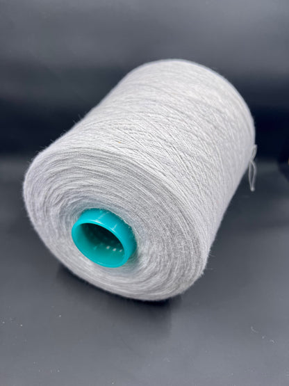 Fiber: 100% Merino wool yarn. Botto Giuseppe art: Slowool Light. Yarn Colour: Gray mel. This is a very soft pure merino wool yarn. It is produced in Italy by one of the best cashmere spinning mill in the world. This yarn can be purchased at our yarn store in Canada.