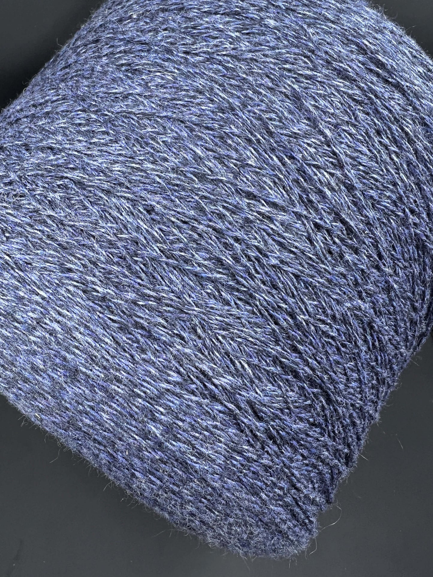 Lory, Merino 100%, Nm 2/15, MilleFili Spa, color-Blue, per 100 gr. Italian Lace Yarn, Machine knitting, Hand Knitting