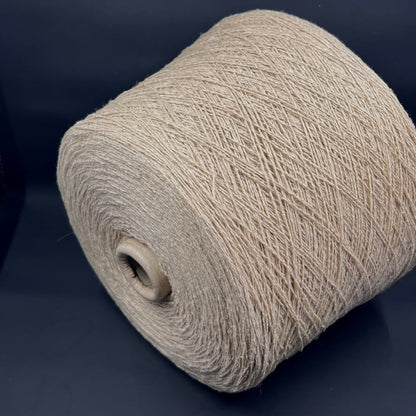 TWEED Yarn, Wool yarn, Silk Yarn, color Beige