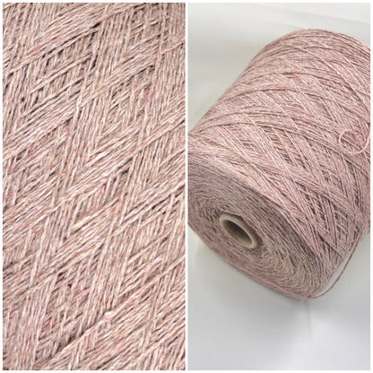 100% Cashmere Yarn. Cashmere Yarn Loro Piana. Cashmere Yarn for Hand & Machine Knitting. Fiber: 100% Cashmere Yarn. Yarn Colour: Rosato Mel.  Reference: Loro Piana, Nm 2/11. This is a very soft pure cashmere yarn.