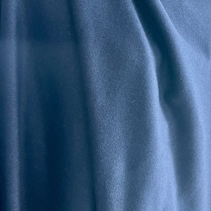 Cashmere lana Fabric, Dark blue Cashmere fabric woven in ITALY. Soft cashmere Material