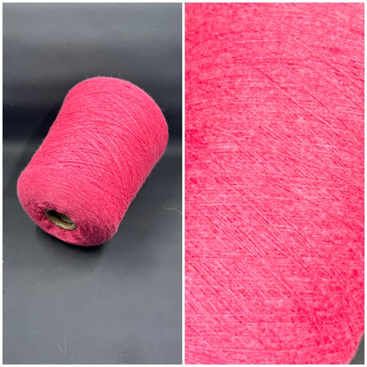 Cashmere Yarn by Cariaggi. Cashmere Yarn for Hand & Machine Knitting.  Fiber: 100% Cashmere Yarn. Yarn Colour: Azalea Pink  Reference: Cariaggi, Nm 2/28 This is a very soft pure Cashmere yarn by Cariaggi.