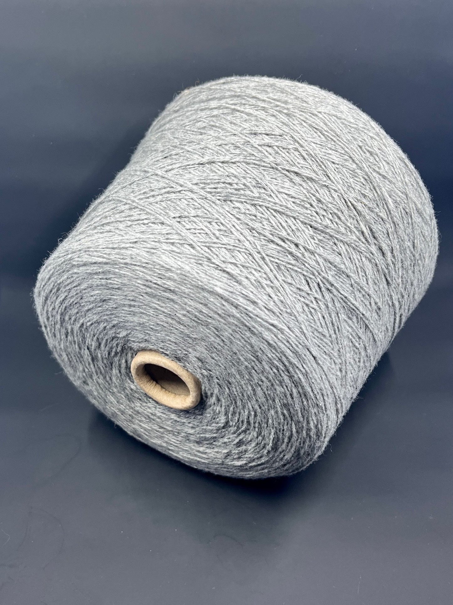 Merino wool yarn 60%, Cashmere Yarn 40%, Nm 3/15, Cariaggi Yarn PPKA514, color Gray