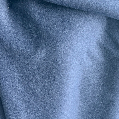 Cashmere lana Fabric, Dark blue Cashmere fabric woven in ITALY. Soft cashmere Material