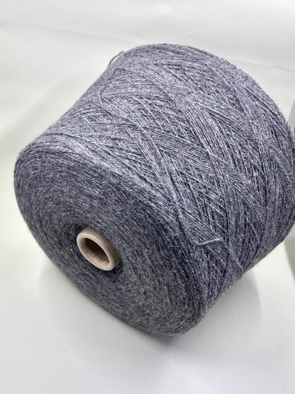 Reference: Profillo TULUM. Fibre: 85% Alpaca yarn, 15% merino wool yarn. Footage: 600m per 100g/ 656 yard per 3.35oz. Country: Italy. Yarn Color: Grigio CHI. Can be used for knitting (both machine and hand). This yarn is available in our Store in Canada.