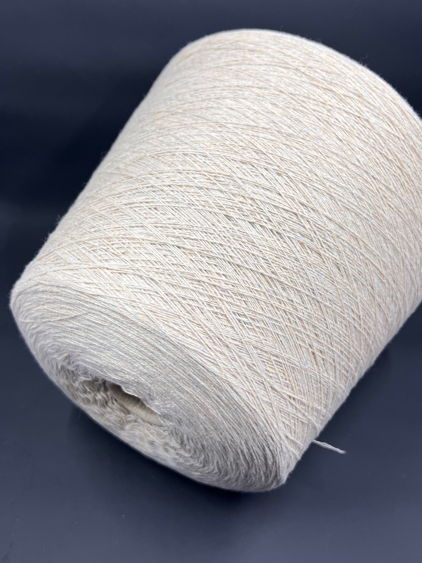 Cashmere Yarn Loro Piana. Cashmere Yarn for Hand & Machine Knitting.  Fiber: 100% Cashmere Yarn. Yarn Colour: Sabbia Mel  Reference: Loro Piana, Nm 2/27  This is a very soft pure cashmere yarn.