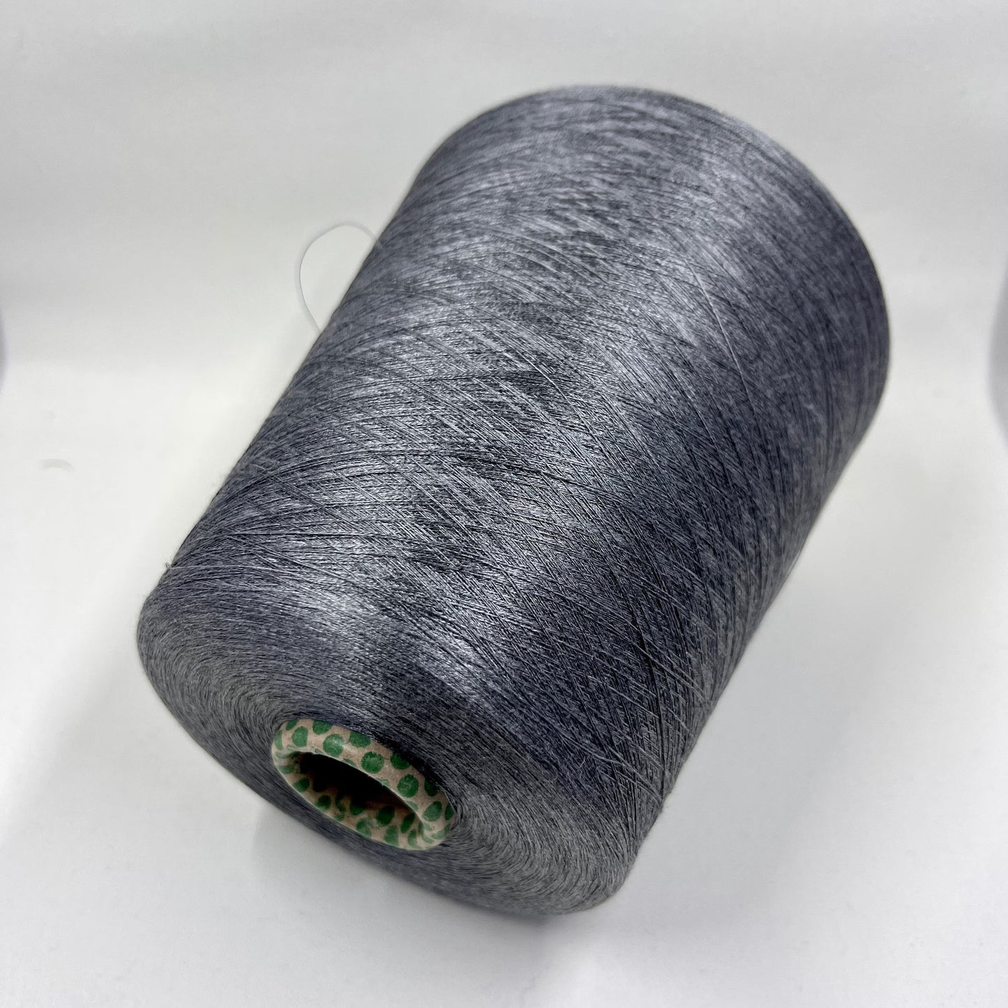 Silk Yarn 100%, Silk Yarn on Cone. Color Gray