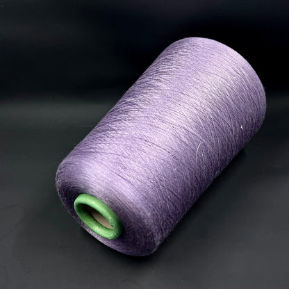 Silk Yarn 100%, Silk Yarn on Cone. Color Lavander