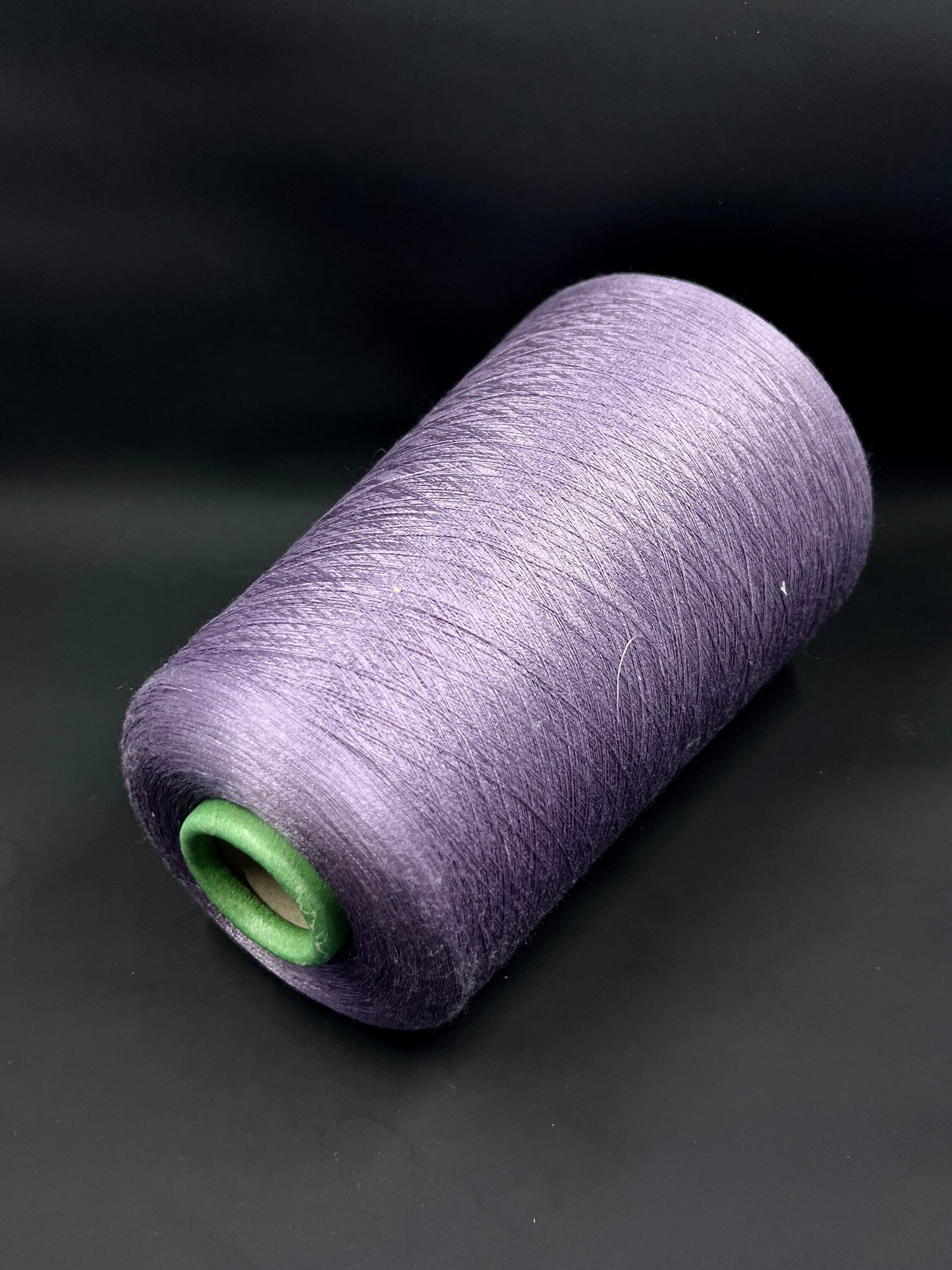 Silk Yarn 100%, Silk Yarn on Cone. Color Lavander