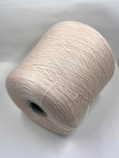 Cashmere blend Yarn by Botto Poala. Cashmere Yarn & Silk Yarn for Hand & Machine Knitting. Yarn on Cone. Fiber: 70% Cashmere Yarn & 30% Silk Yarn.  Reference: Botto Poala, Nm 2/48 This is a very soft pure Cashmere blend yarn by Botto Poala.