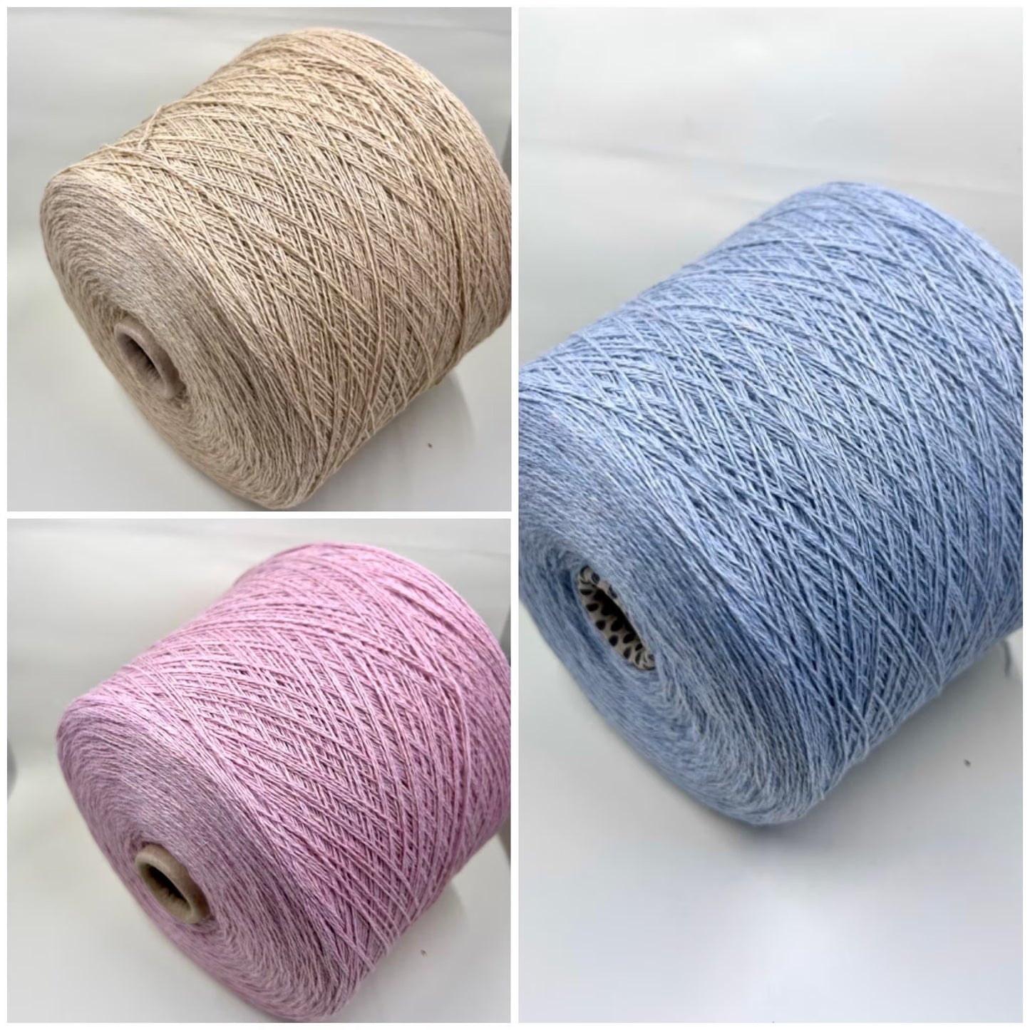 Cashmere Yarn 50%, Wool Yarn 50%, PROFILLO, Color Terra Siena (Rust)