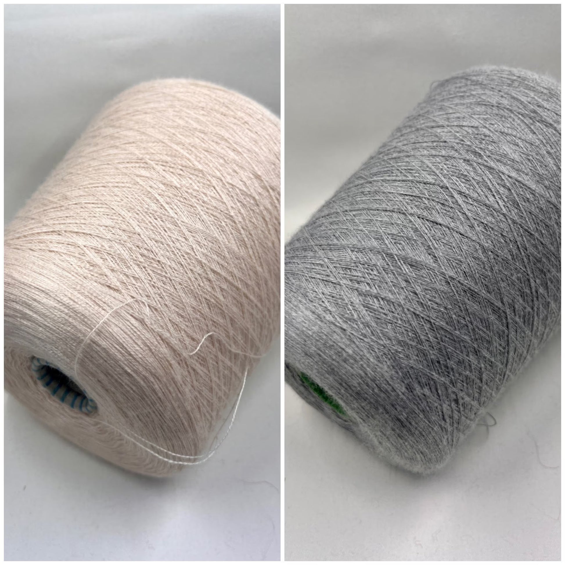 Cashmere blend Yarn by Botto Poala. Cashmere Yarn & Silk Yarn for Hand & Machine Knitting. Yarn on Cone. Fiber: 70% Cashmere Yarn & 30% Silk Yarn.  Reference: Botto Poala, Nm 2/48 This is a very soft pure Cashmere blend yarn by Botto Poala.