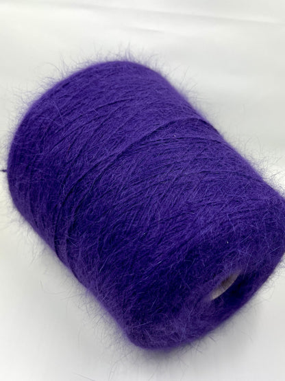 Angora blend Yarn by Profilo. Angora Yarn for Hand & Machine Knitting. Yarn on Cone. Fiber: 80% Angora Yarn & 20% Poliamide. Yarn Colour: Taupe. Reference: Profilo, Nm 2/10 This is a very soft pure Angora blend yarn by Profilo.