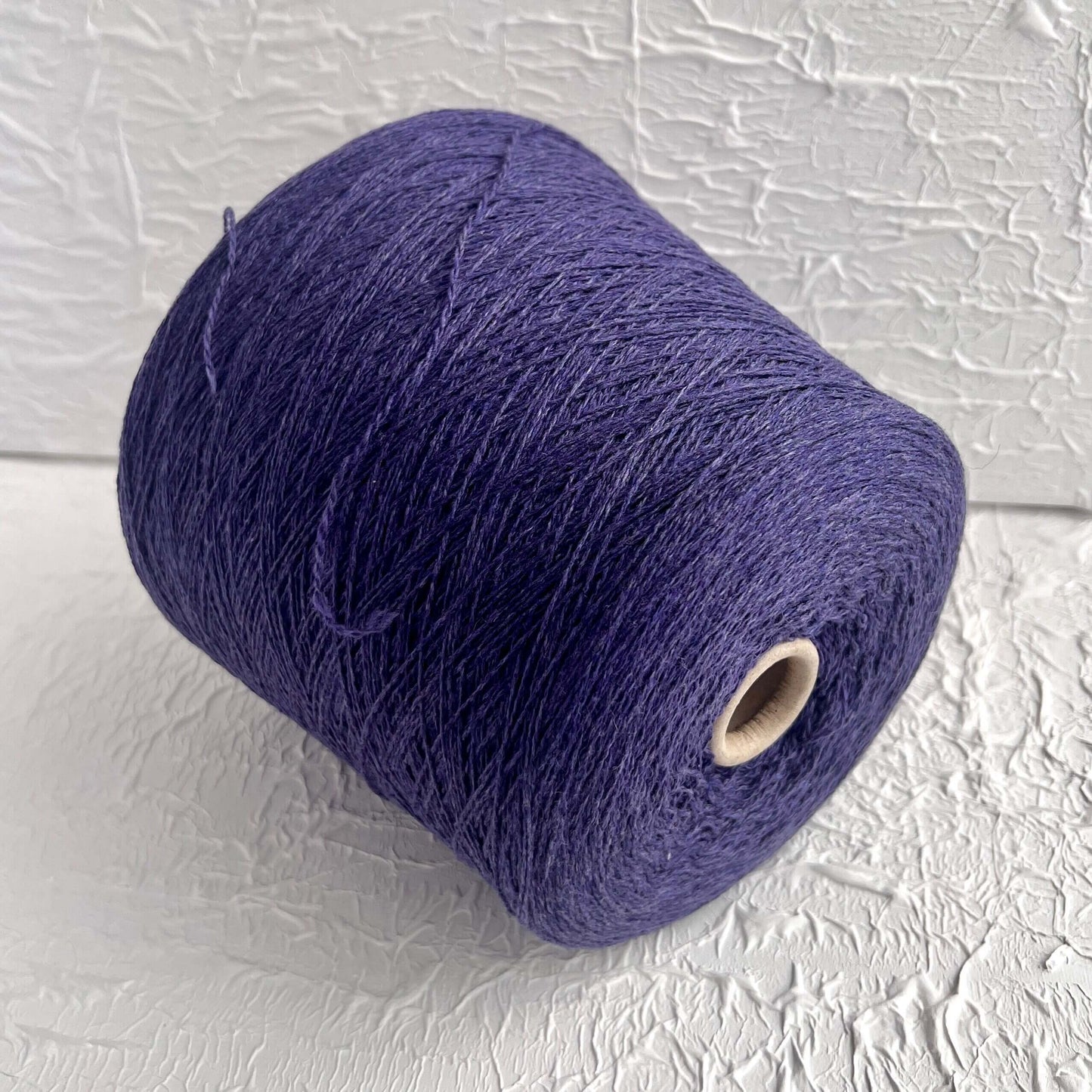 Cashmere Yarn 100%, Coarsehair Yarn, Loro Piana Yarn, Color Violaceo Mel. per 100 gr