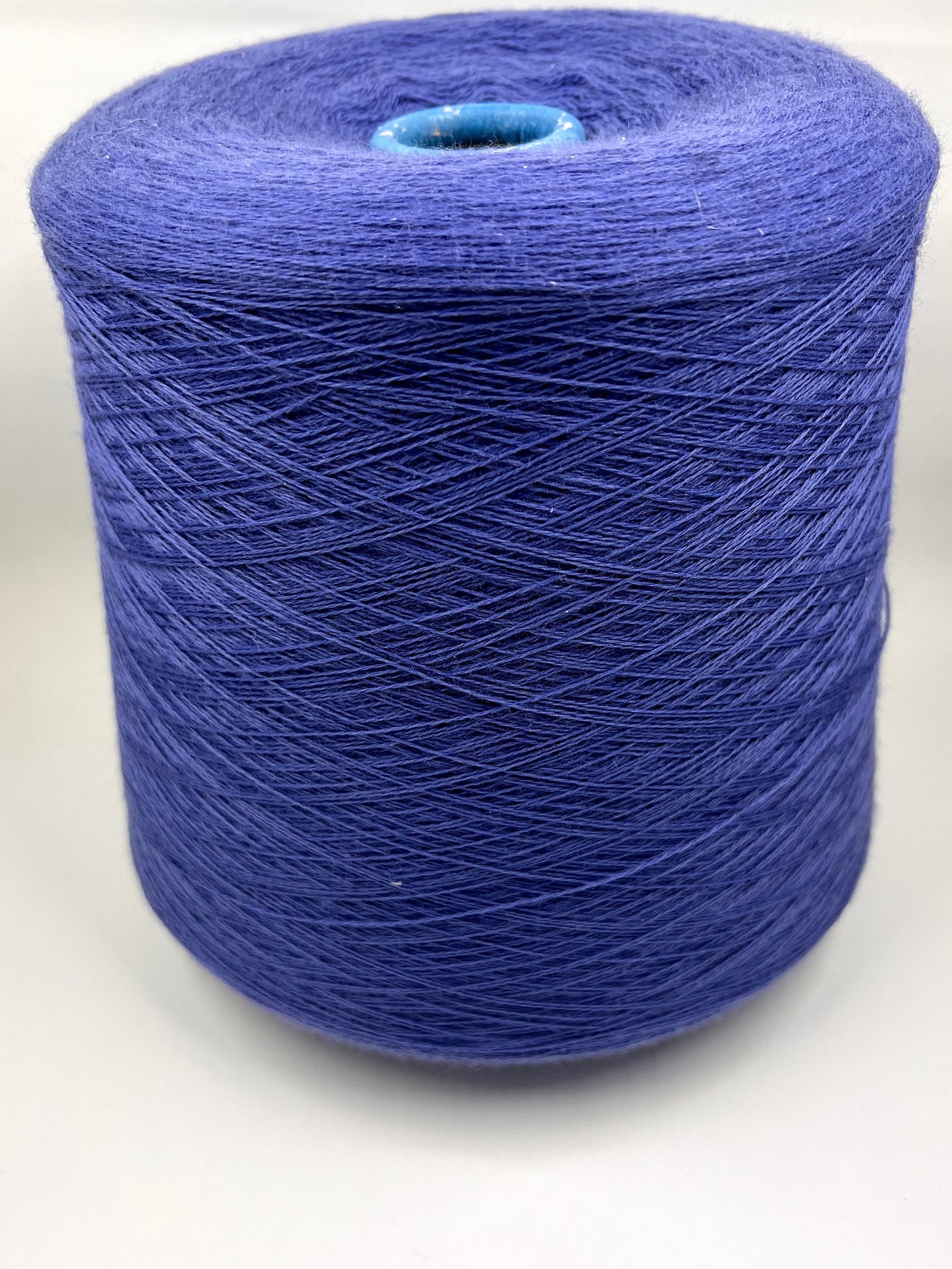 Merino Wool Yarn 100%, Yarn on Cone. PROFILLO SNC,Nm 2/28000, Color Azzurro. Per 100 gr