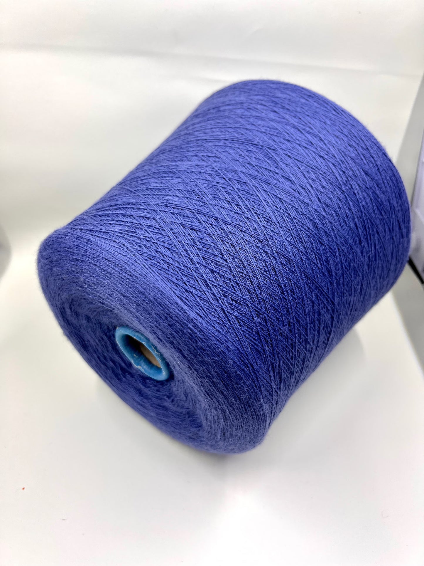 Merino Wool Yarn 100%, Yarn on Cone. PROFILLO SNC,Nm 2/28000, Color Azzurro. Per 100 gr