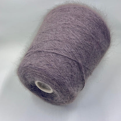 Angora blend Yarn by Profilo. Angora Yarn for Hand & Machine Knitting. Yarn on Cone. Fiber: 80% Angora Yarn & 20% Poliamide. Yarn Colour: Taupe. Reference: Profilo, Nm 2/10 This is a very soft pure Angora blend yarn by Profilo.