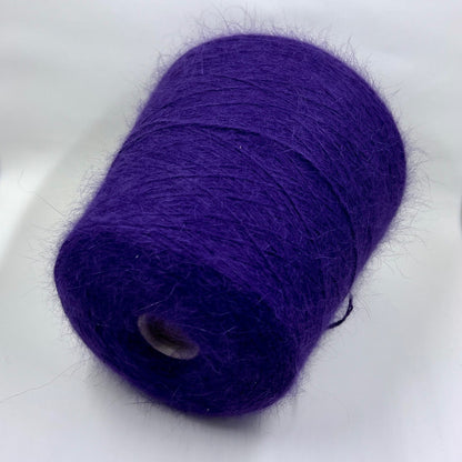 Angora blend Yarn by Profilo. Angora Yarn for Hand & Machine Knitting. Yarn on Cone. Fiber: 80% Angora Yarn & 20% Poliamide. Yarn Colour: Taupe. Reference: Profilo, Nm 2/10 This is a very soft pure Angora blend yarn by Profilo.