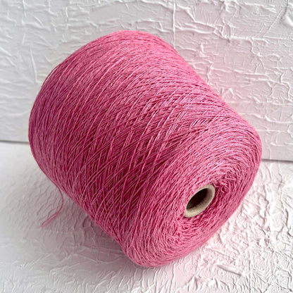 Cashmere Yarn 100%, Coarsehair Yarn, Loro Piana Yarn, Rosa Shopping Mel. per 100 gr